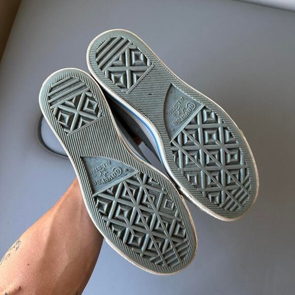 Rare Vintage 90s Blue Platform Chunky Converse One Star - Picture 6 of 8